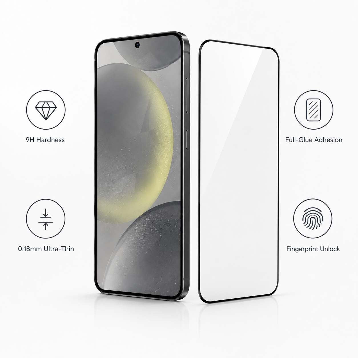 Samsung Galaxy 24 Plus Screen Protector – Tempered Glass