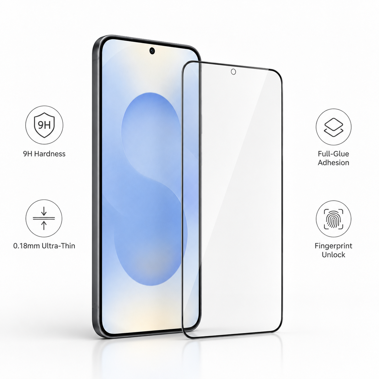 Samsung Galaxy 25 Screen Protector – Tempered Glass