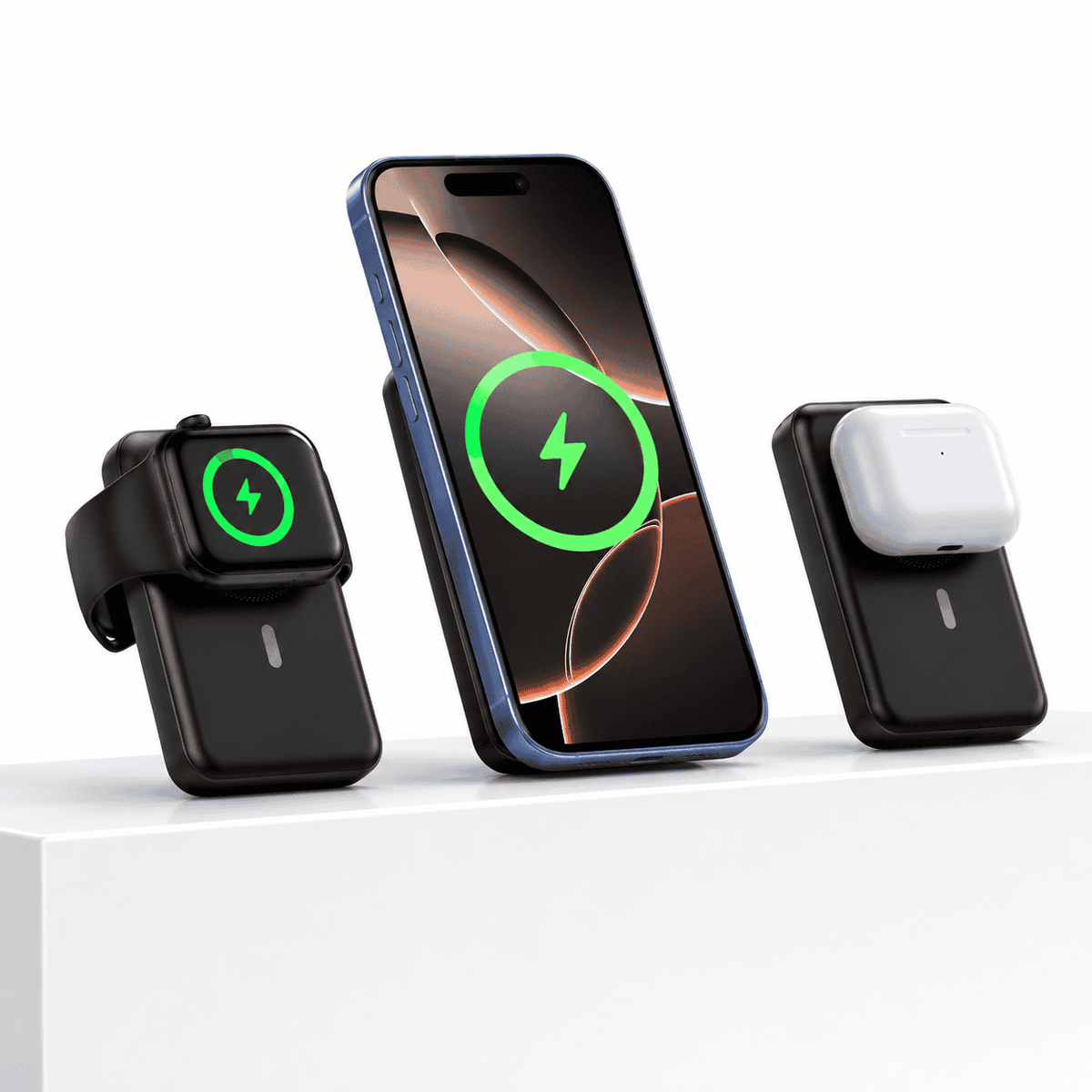 Magsafe Power Bank with Integrated Stand