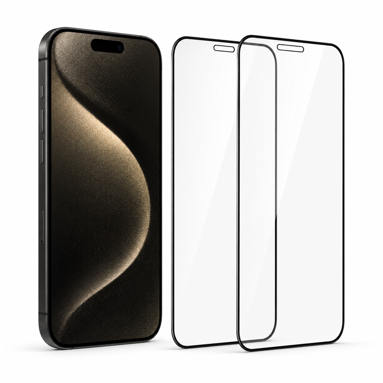 iPhone 15 Pro Screen Protector – Tempered Glass