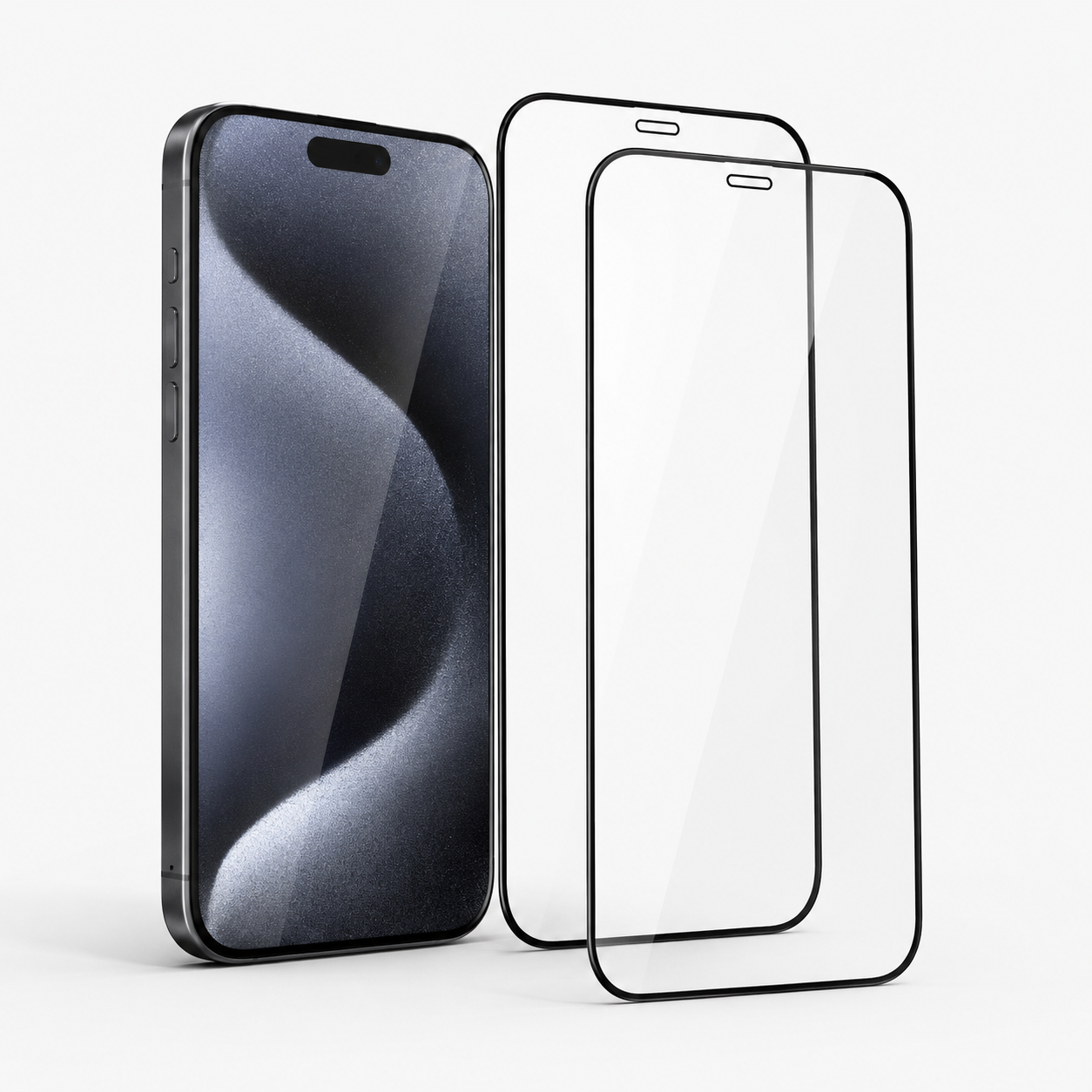 iPhone 15 Screen Protector – Tempered Glass