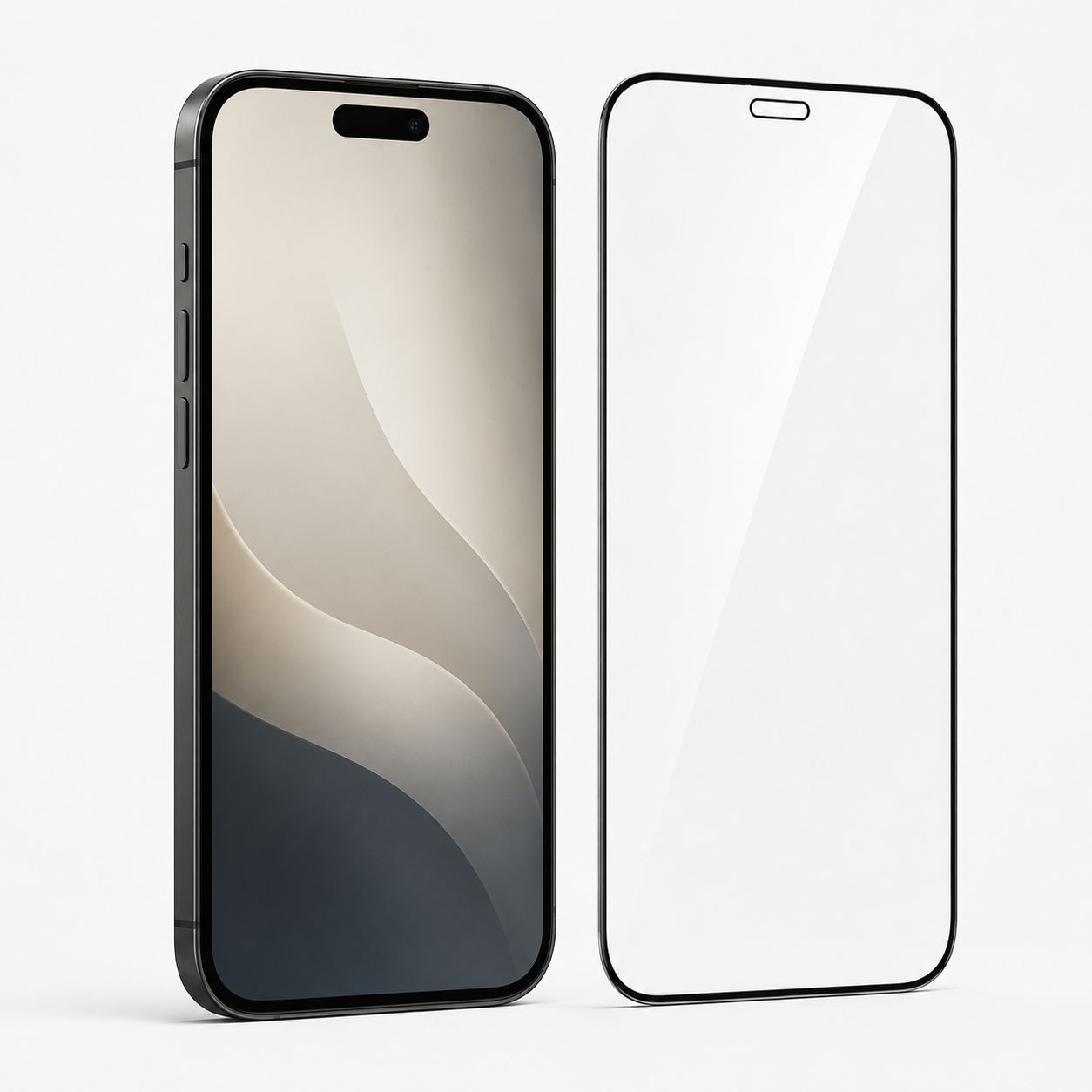 iPhone 15 Screen Protector – Tempered Glass