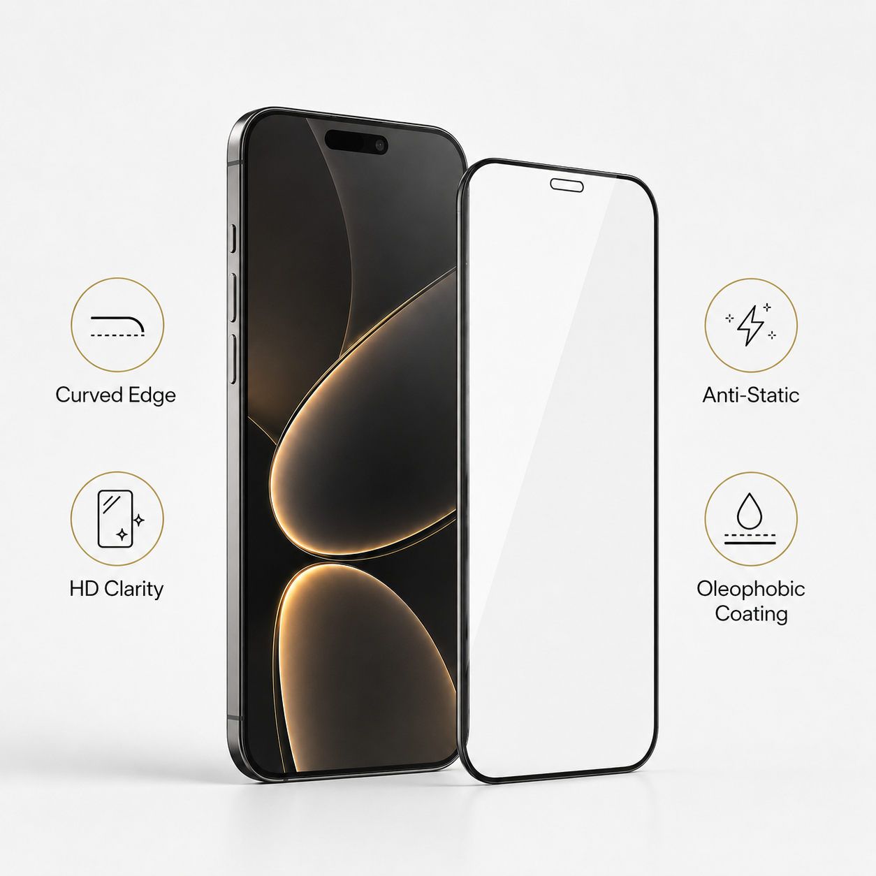 iPhone 17 Air Screen Protector – Tempered Glass